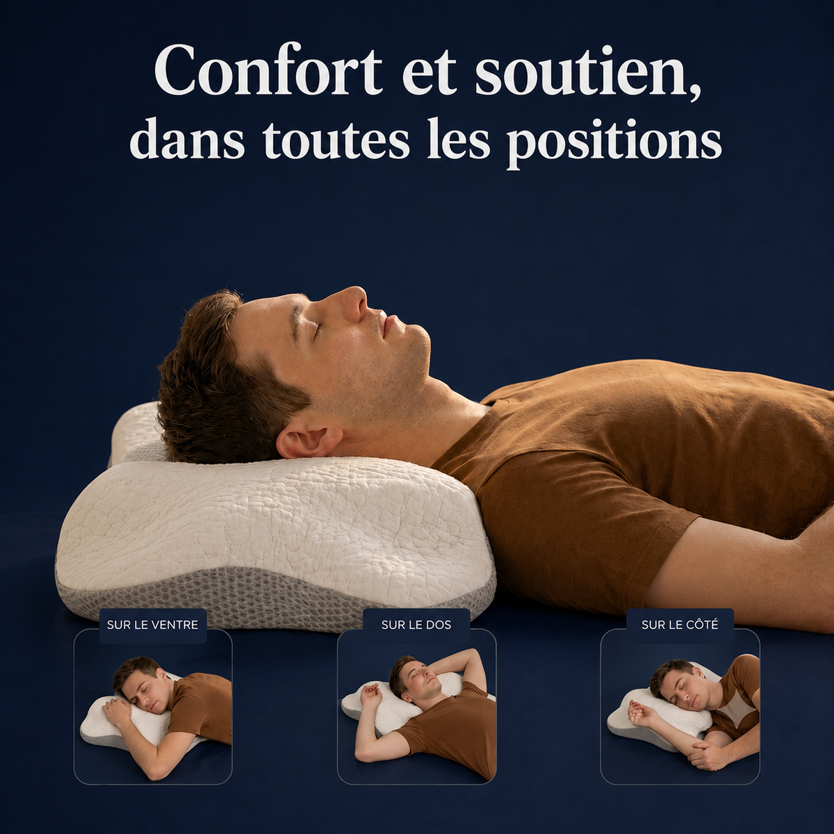 Oreiller Ergonomique - Somnelia